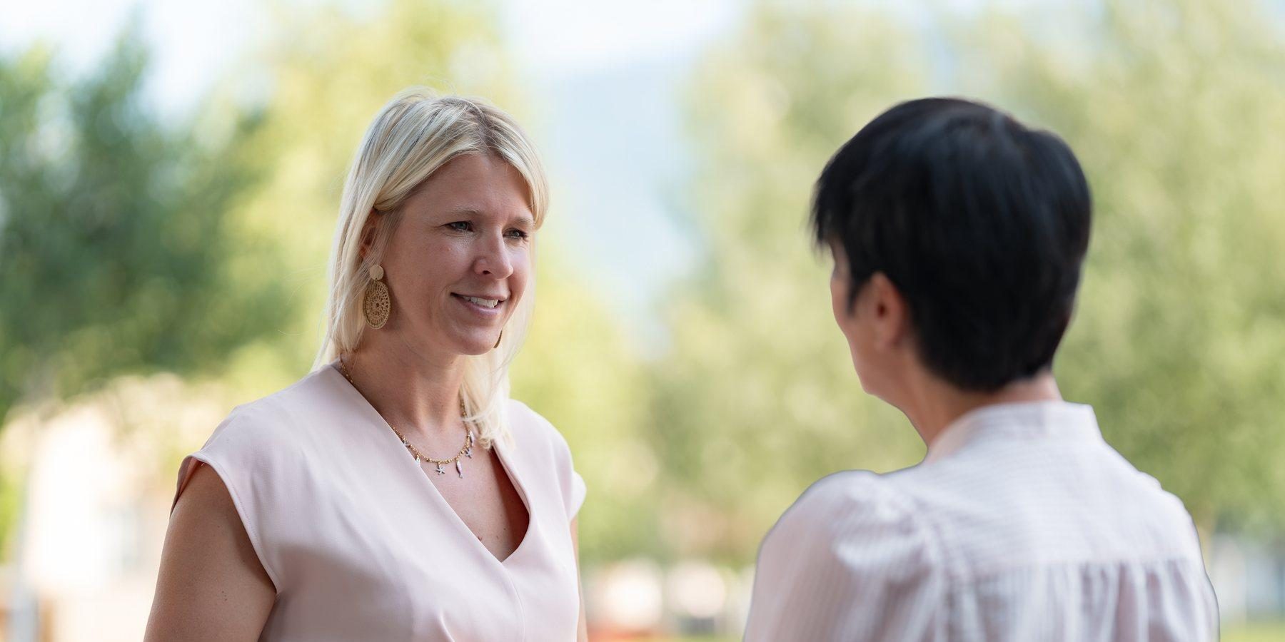 Christina Wagner im Gespräch